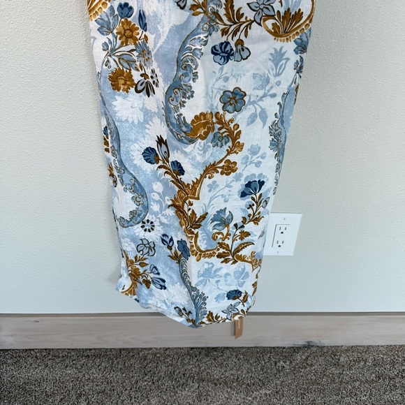 New REFORMATION Frankie Linen Dress in Reign Print NWT Wedding Women’s Size 2 - Picture 7 of 16